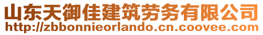 山東天御佳建筑勞務有限公司