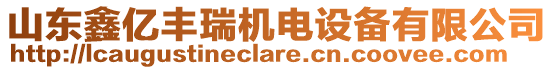 山東鑫億豐瑞機(jī)電設(shè)備有限公司