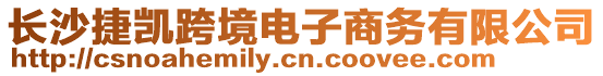 長(zhǎng)沙捷凱跨境電子商務(wù)有限公司