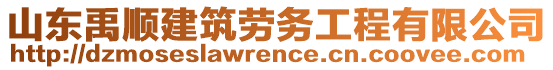 山東禹順建筑勞務(wù)工程有限公司