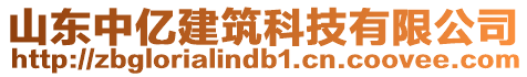 山東中億建筑科技有限公司