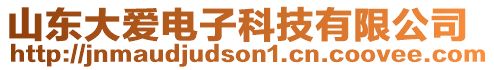 山東大愛電子科技有限公司