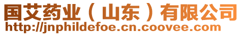 國艾藥業(yè)（山東）有限公司