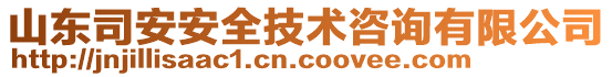 山東司安安全技術(shù)咨詢有限公司