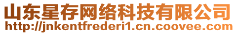 山東星存網絡科技有限公司