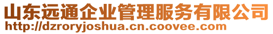 山東遠(yuǎn)通企業(yè)管理服務(wù)有限公司