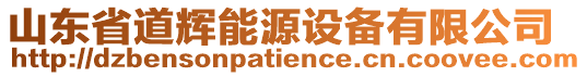 山東省道輝能源設備有限公司