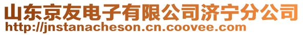 山东京友电子有限公司济宁分公司