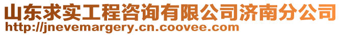 山東求實(shí)工程咨詢有限公司濟(jì)南分公司