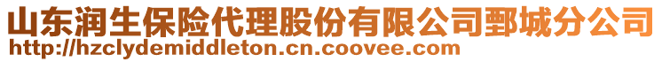 山東潤(rùn)生保險(xiǎn)代理股份有限公司鄄城分公司