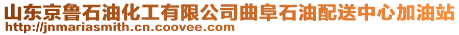 山東京魯石油化工有限公司曲阜石油配送中心加油站