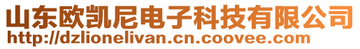 山東歐凱尼電子科技有限公司