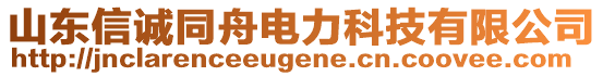 山東信誠同舟電力科技有限公司