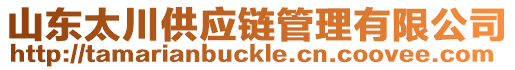 山東太川供應(yīng)鏈管理有限公司