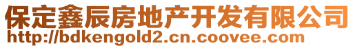 保定鑫辰房地產(chǎn)開發(fā)有限公司