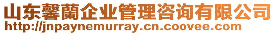 山東馨蘭企業(yè)管理咨詢有限公司