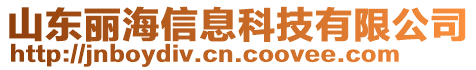 山東麗海信息科技有限公司