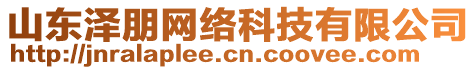 山東澤朋網(wǎng)絡(luò)科技有限公司