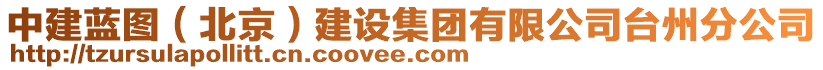 中建藍(lán)圖（北京）建設(shè)集團(tuán)有限公司臺(tái)州分公司