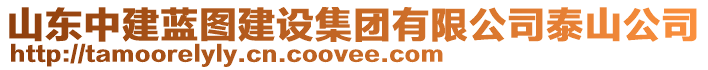 山東中建藍(lán)圖建設(shè)集團(tuán)有限公司泰山公司