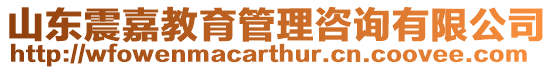山東震嘉教育管理咨詢有限公司