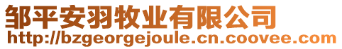 鄒平安羽牧業(yè)有限公司