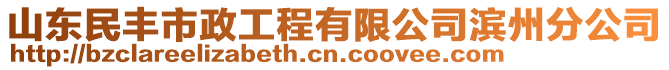 山東民豐市政工程有限公司濱州分公司