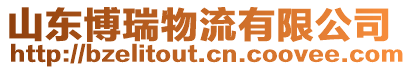 山東博瑞物流有限公司