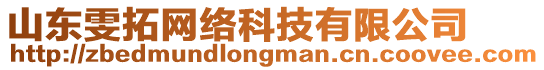 山東雯拓網(wǎng)絡(luò)科技有限公司