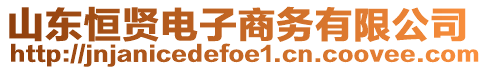 山東恒賢電子商務(wù)有限公司