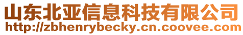 山東北亞信息科技有限公司