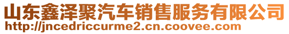 山東鑫澤聚汽車銷售服務(wù)有限公司