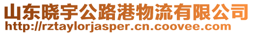 山東曉宇公路港物流有限公司