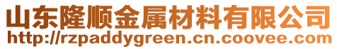 山東隆順金屬材料有限公司