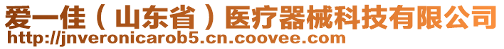愛一佳(山東省)醫療器械科技有限公司