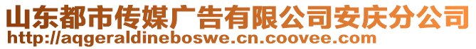 山東都市傳媒廣告有限公司安慶分公司