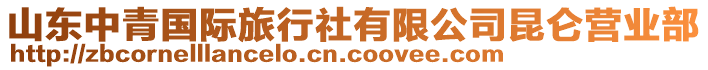 山東中青國際旅行社有限公司昆侖營業(yè)部