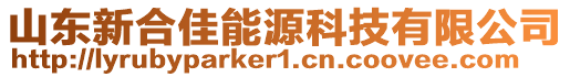 山東新合佳能源科技有限公司