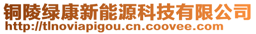 銅陵綠康新能源科技有限公司