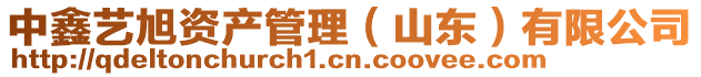 中鑫藝旭資產管理(山東)有限公司