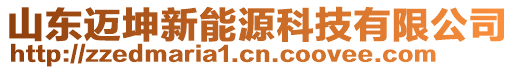 山東邁坤新能源科技有限公司