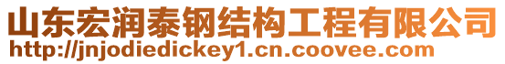 山東宏潤(rùn)泰鋼結(jié)構(gòu)工程有限公司