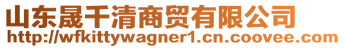 山東晟千清商貿(mào)有限公司