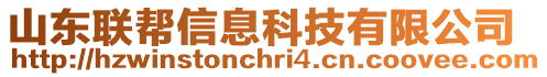 山東聯(lián)幫信息科技有限公司