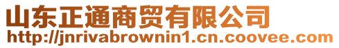 山東正通商貿(mào)有限公司