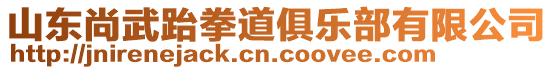 山東尚武跆拳道俱樂(lè)部有限公司