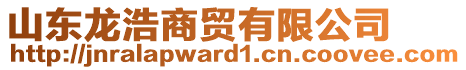 山東龍浩商貿(mào)有限公司