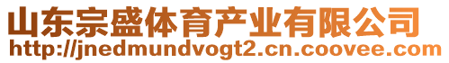 山東宗盛體育產(chǎn)業(yè)有限公司