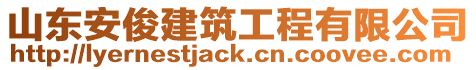 山東安俊建筑工程有限公司