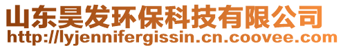 山东昊发环保科技有限公司